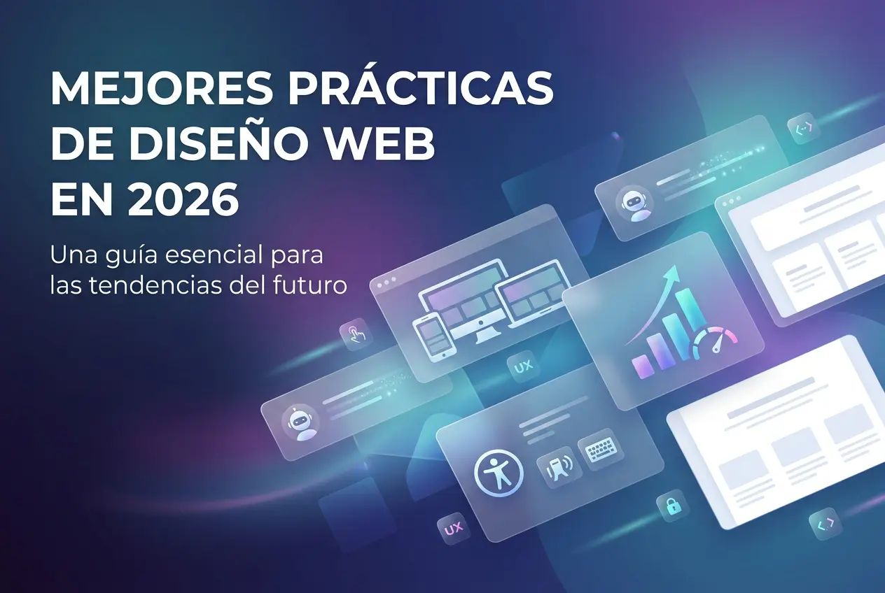 Mejores prácticas de diseño web en 2026